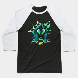 Queen Chrysalis Baseball T-Shirt